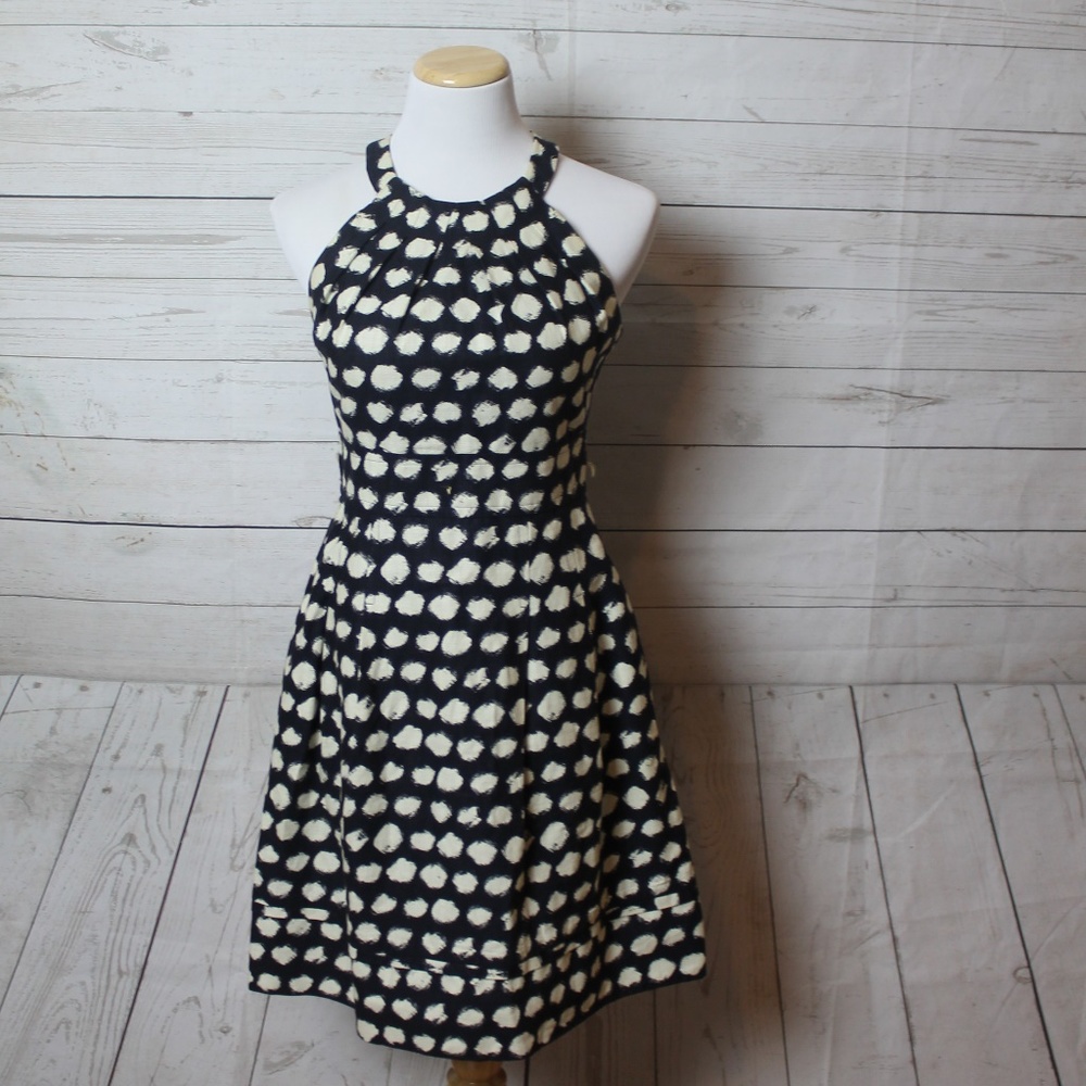 Eliza J Polka Dot Dress