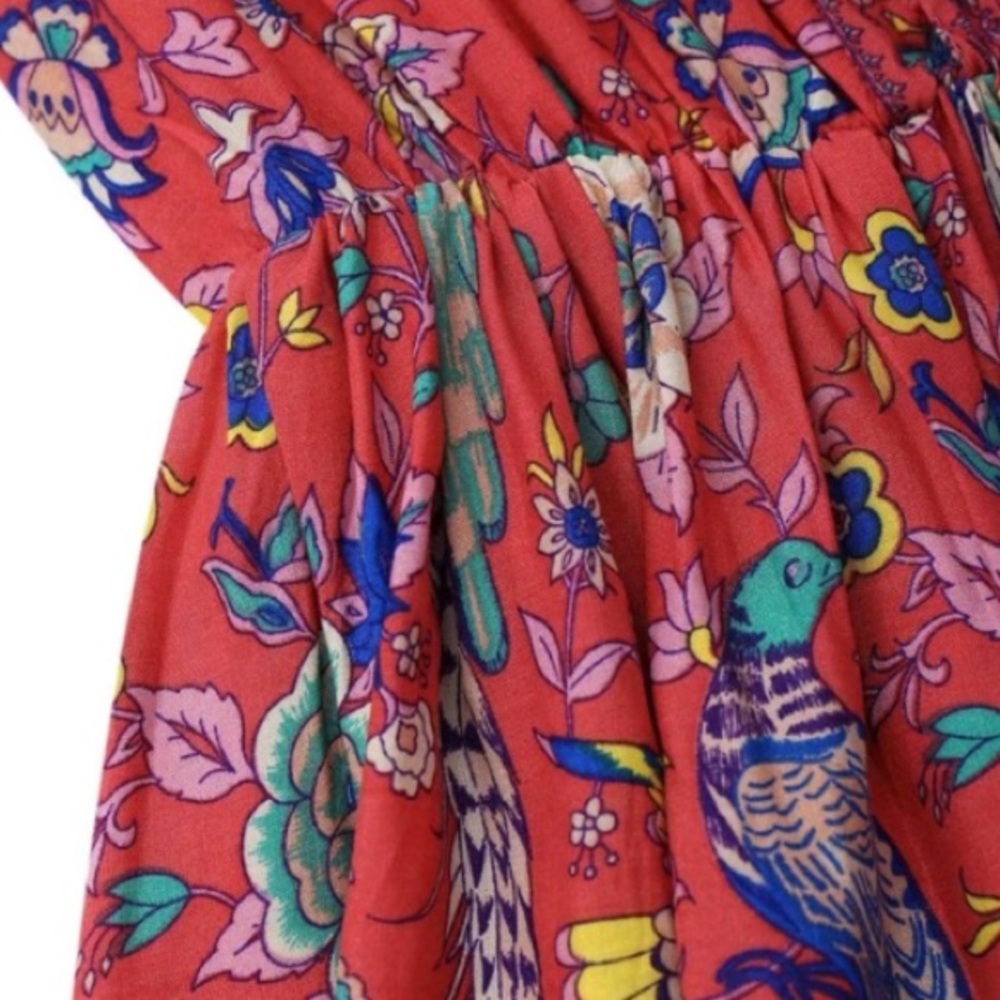 Lovebird Playdress Mini DRESS Short Sleeve Rose - Picture 3 of 4