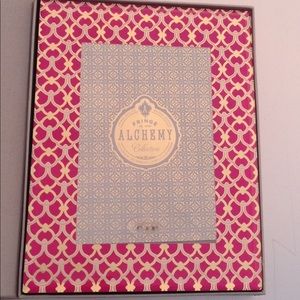 Fringe Beveled Glass Picture Frame