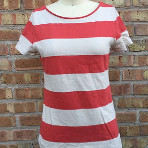 Ann Taylor Loft Knit Top Blouse Short Sleeves XS