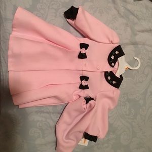 Baby girl dress and jacket for 12 months old