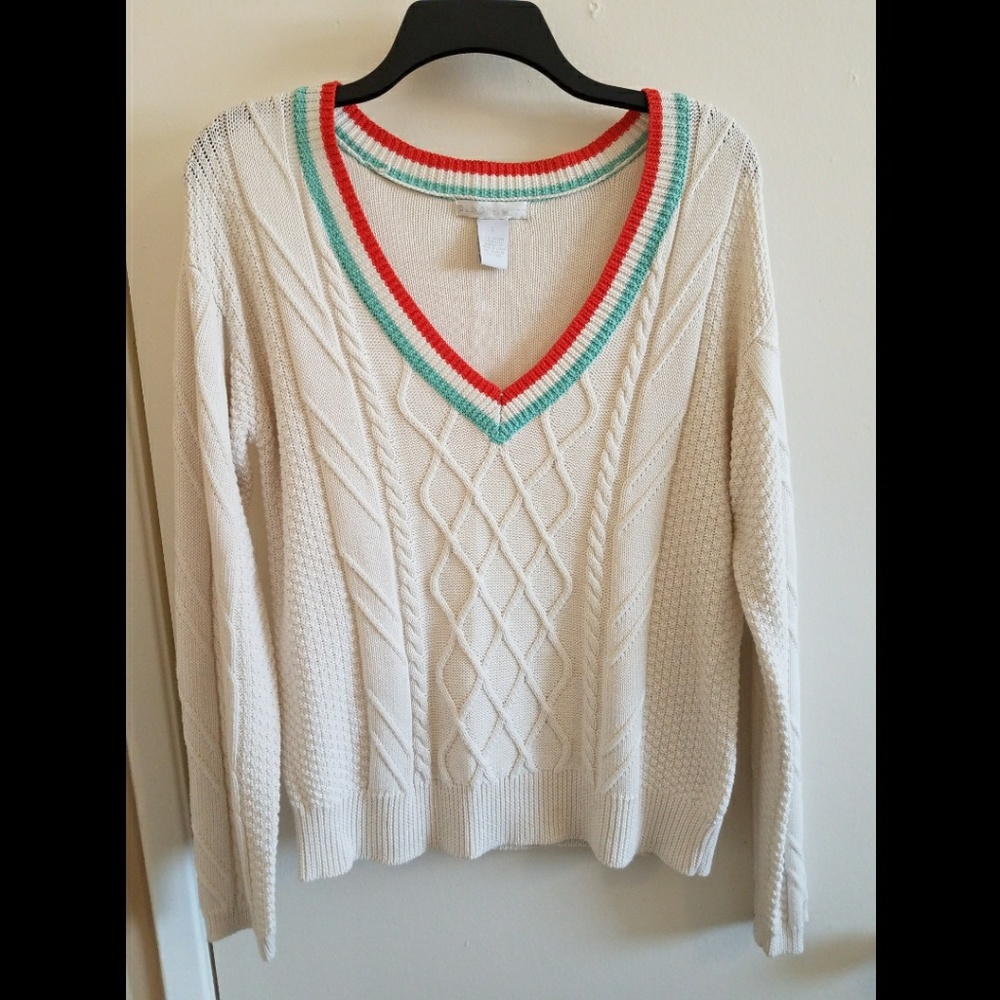 Design History Tennis Sweater