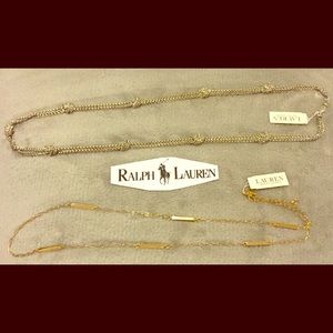 ; Only gold necklace still available