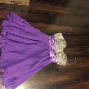 Beautiful purple suwon dress