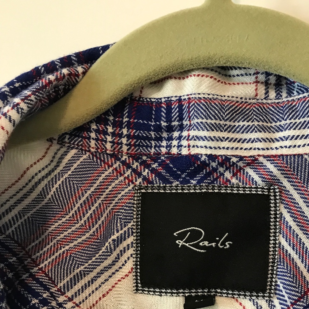 Rails, Short Sleeve Flannel. Worn Once - image 2