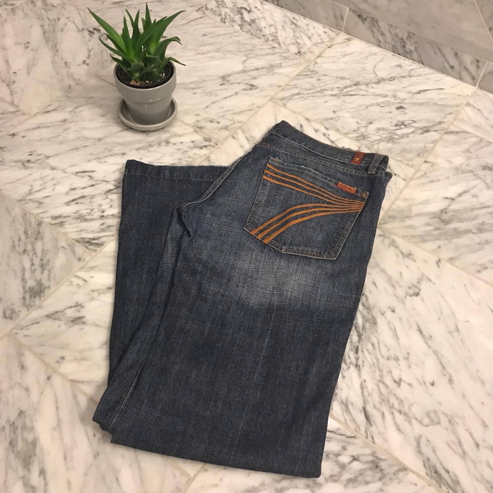 7 for All Man Kind - distressed wash