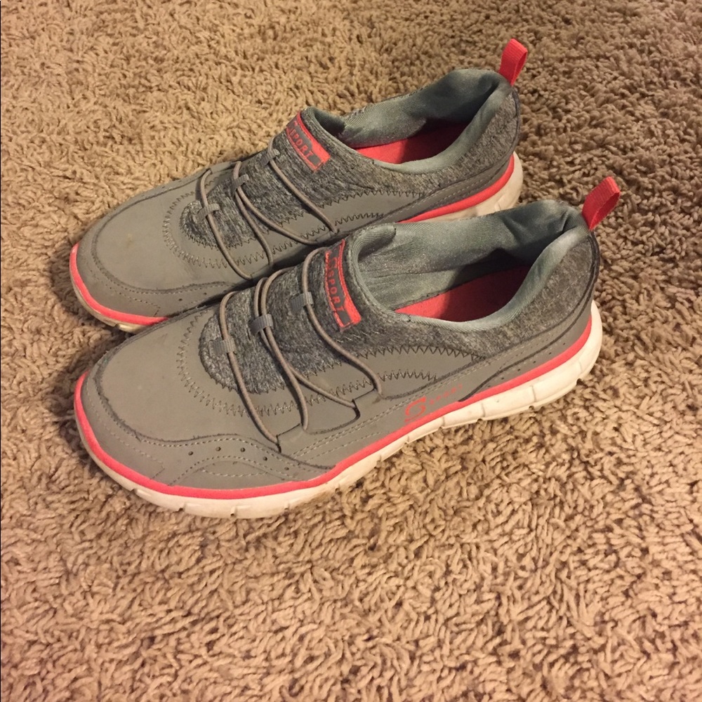 Worn shoes