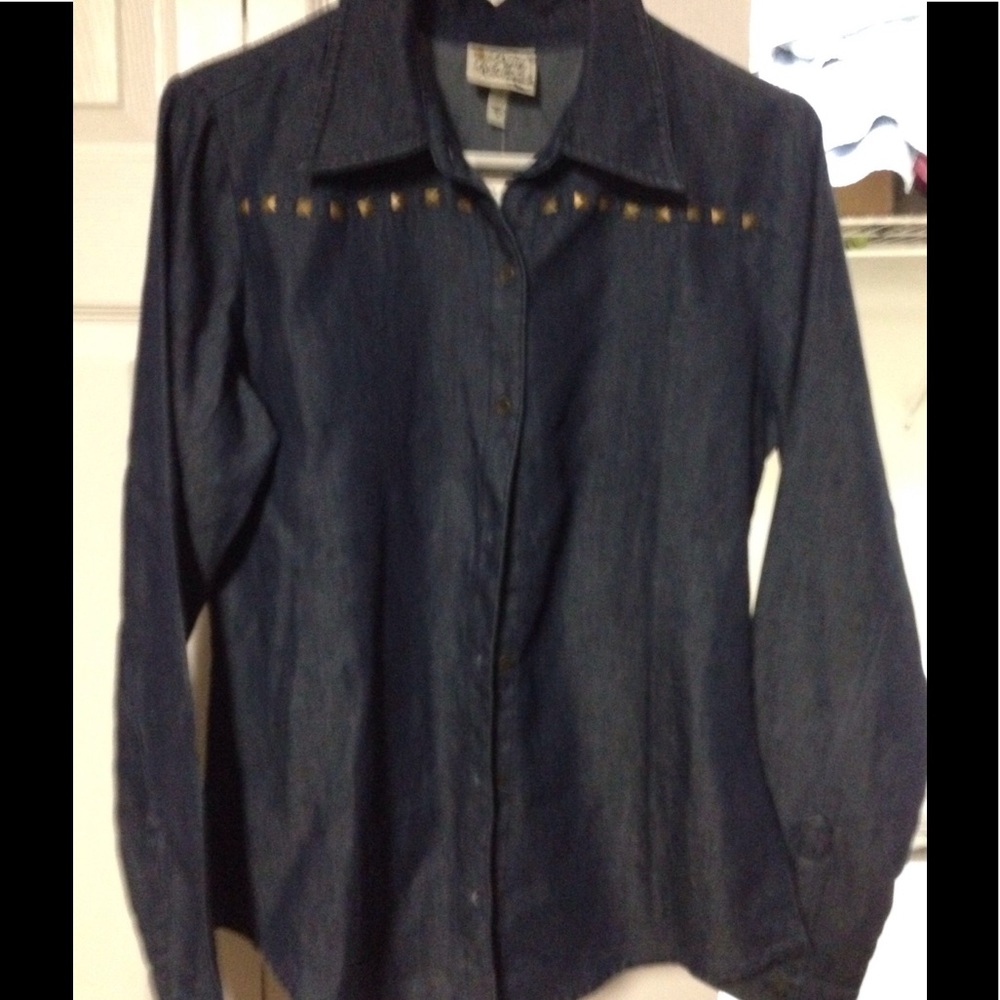 NWT Denim Top