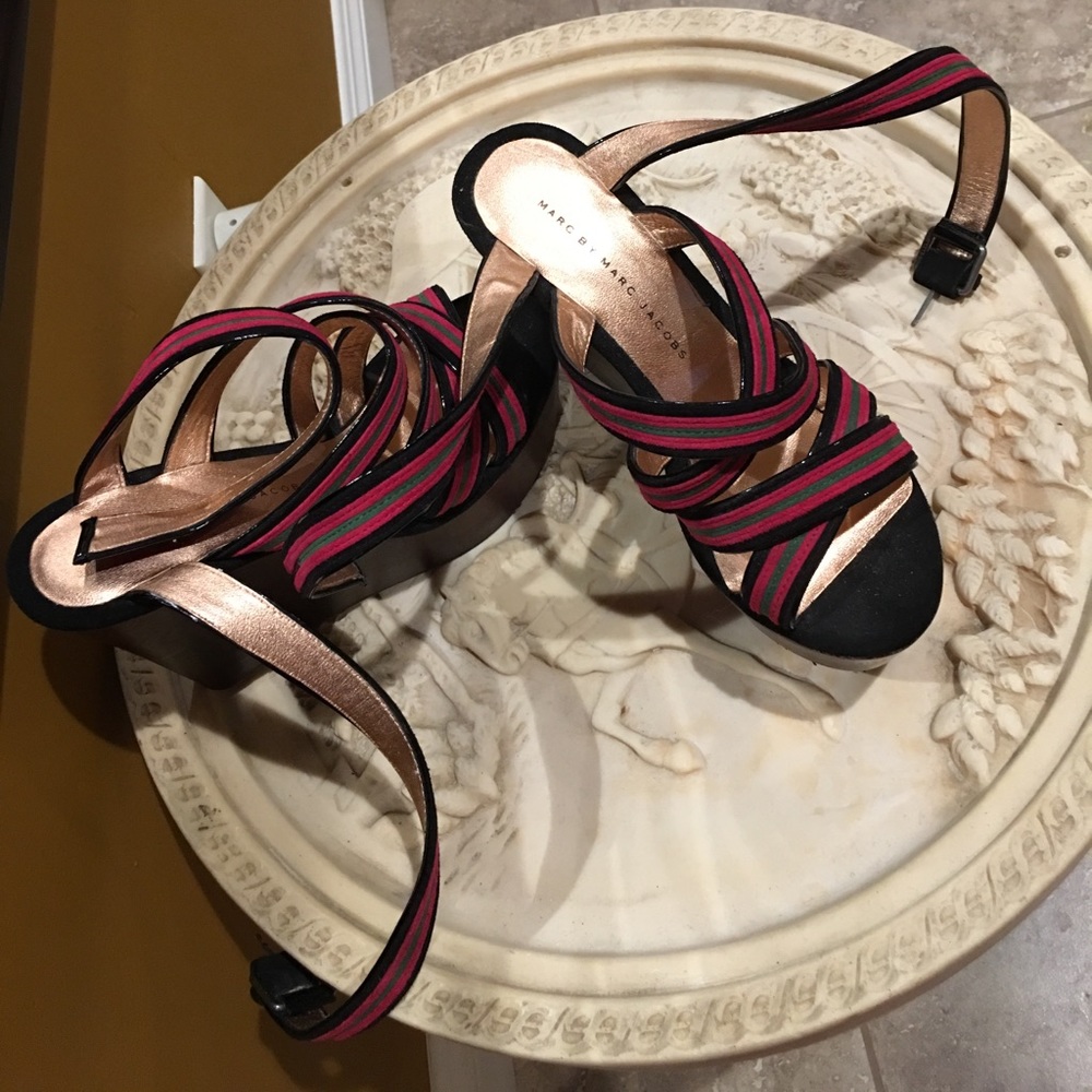 Marc by Marc Jacobs wedges .. Used