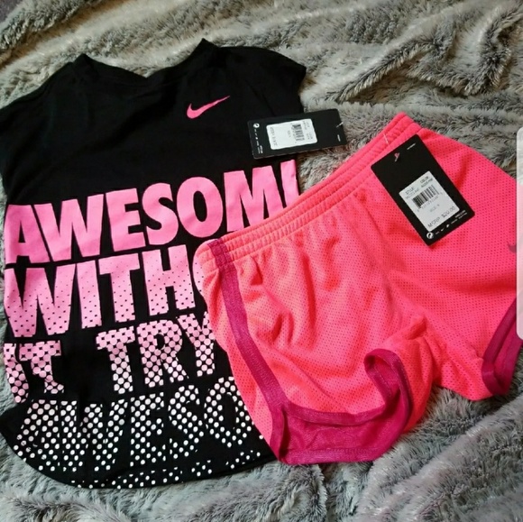 Nike Other - Nwt nike top shorts girls 5