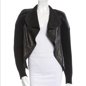 Yigal Azrouel leather jacket.