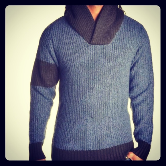 marc ecko Other - MAKE AN OFFER‼️NEW Marc Ecko Shawl Sweater Men's M