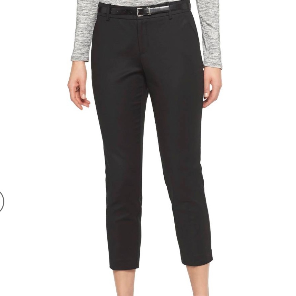 Merona ankle black pants