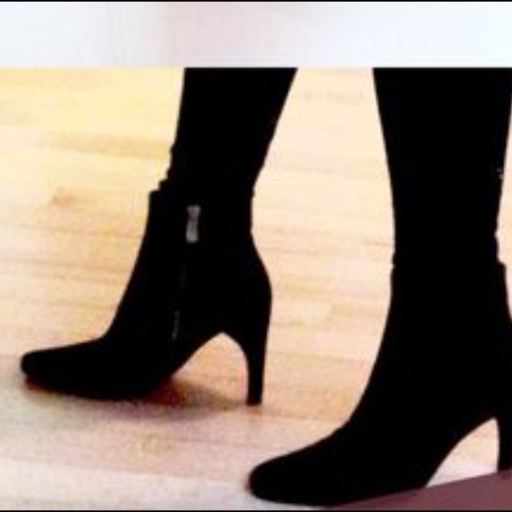 AUTHENTIC Bally Suede Ankle Booties