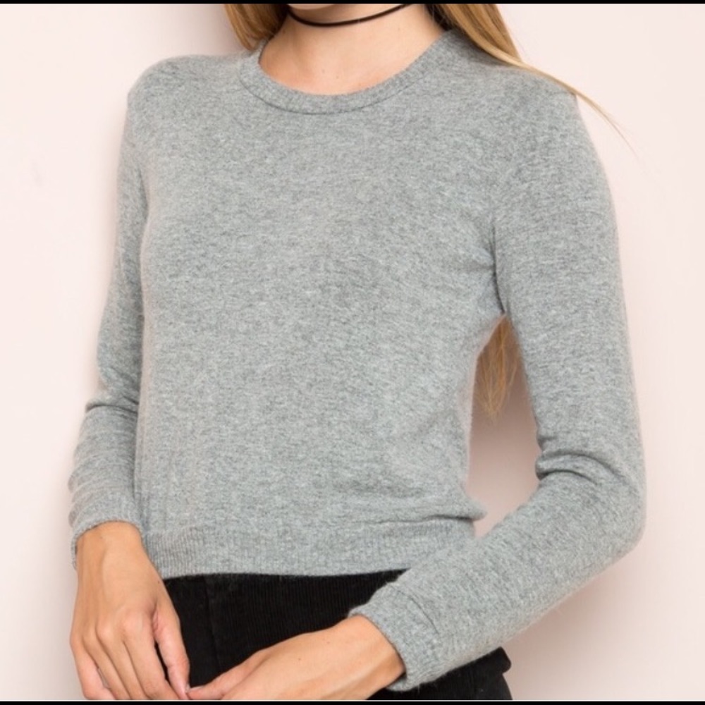 Brandy Melville grey sweater