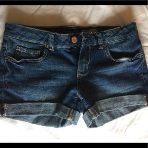 Dark Wash Jean Shorts