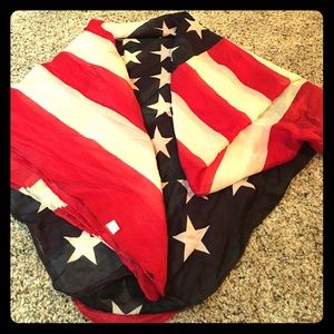 American flag scarf