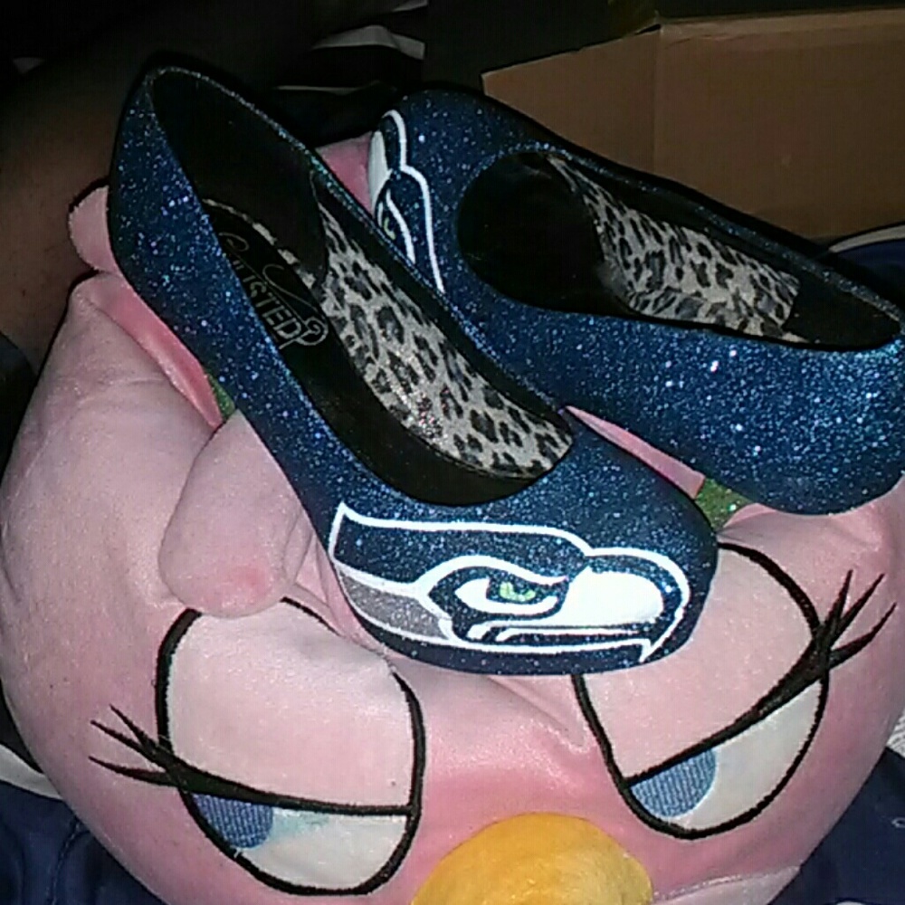 Seattle seahawks high heels