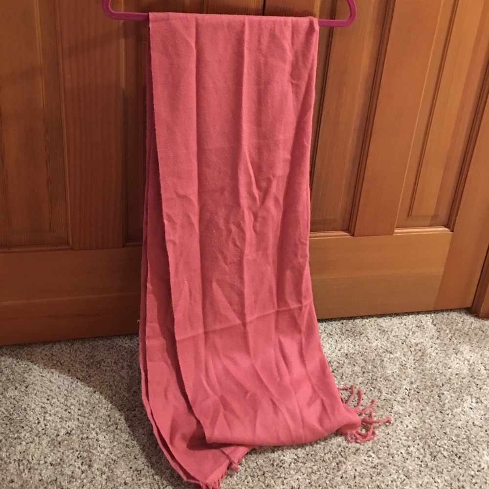 Pink scarf
