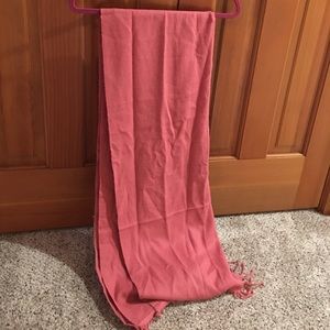 Pink scarf