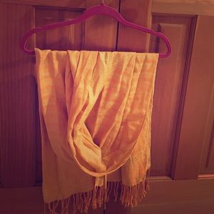 Mustard scarf