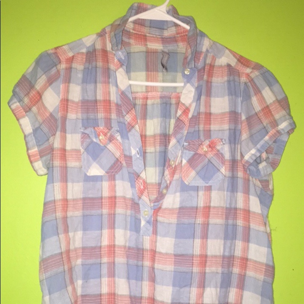 Old navy flannel pattern shirt