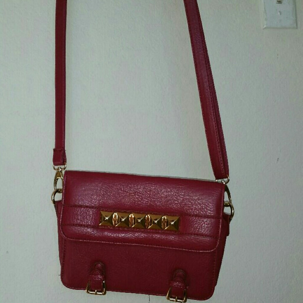 Crossbody bag Magenta Dark