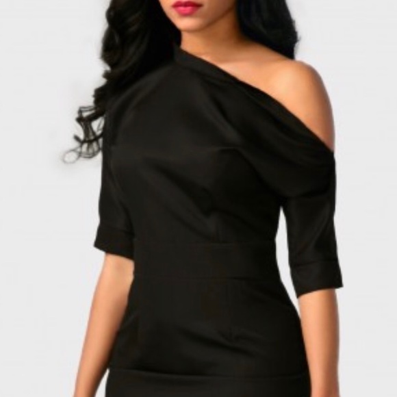 sophisticated black dress