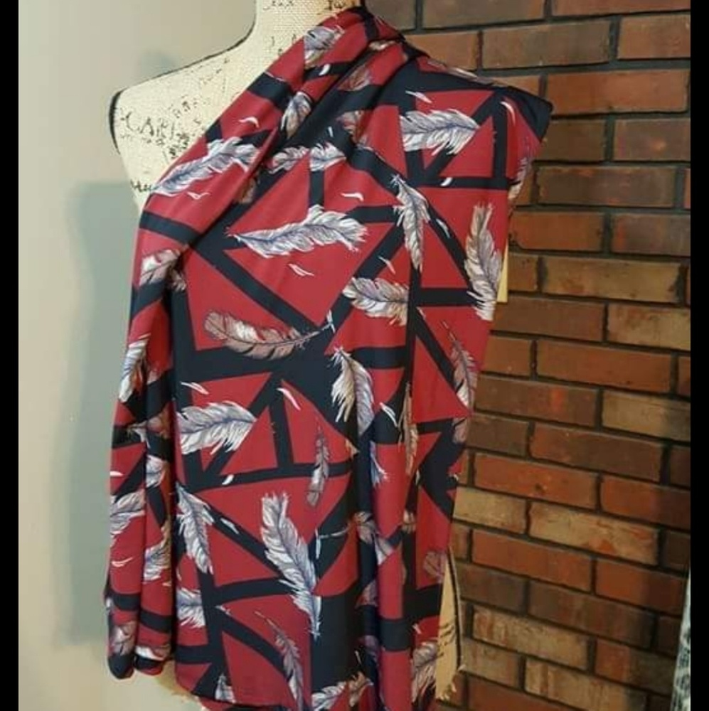 Lularoe maxi skirt feather