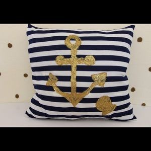 Nautical Throw Pillow