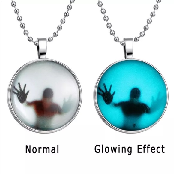 Glow in dark let me out necklace - Picture 1 of 4