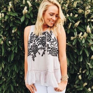 Anthropologie floreat blouse size small