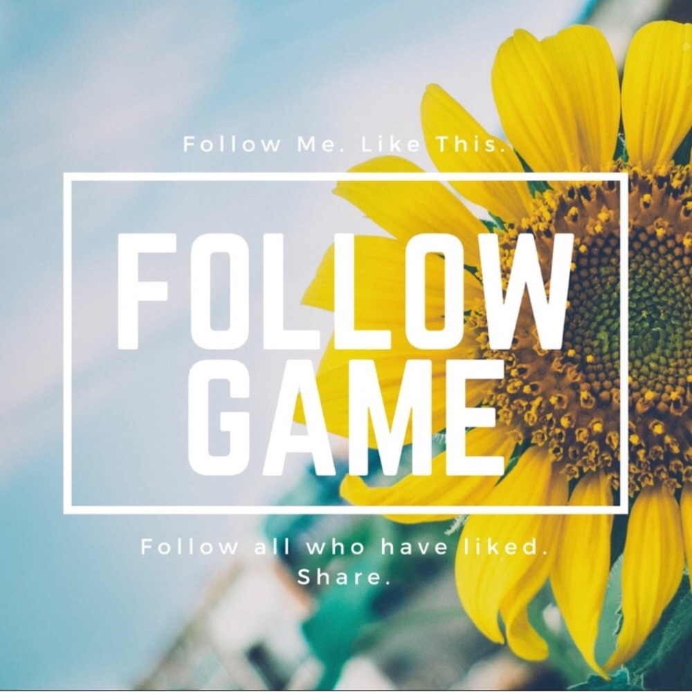 Follow me! I'll follow back