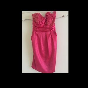 Pink formal dress