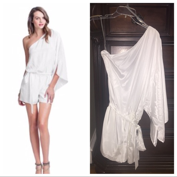 marciano white jumpsuit