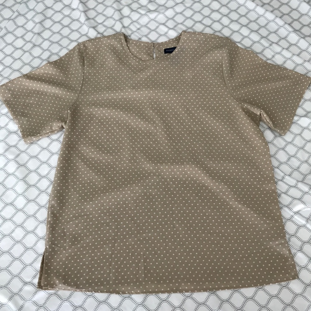 Polka dot blouse