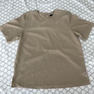 Polka dot blouse