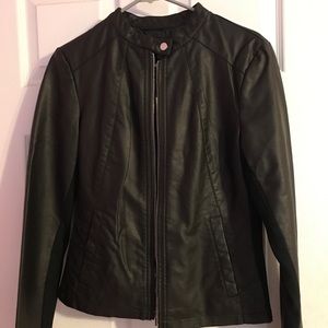 Express leather jacket