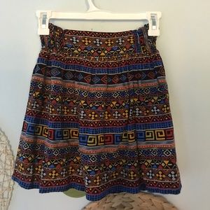 Short Tribal Skirt
