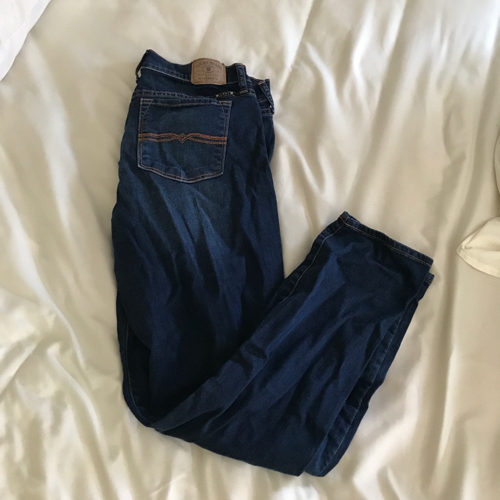 Charlie Capri lucky brand jeans NWOT