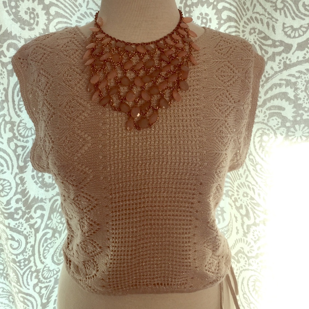 Crochet crop top