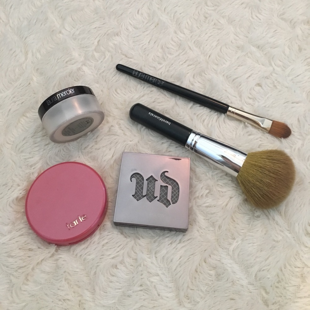 Urban Decay, Tarte, Laura Mercier, & Bareminerals