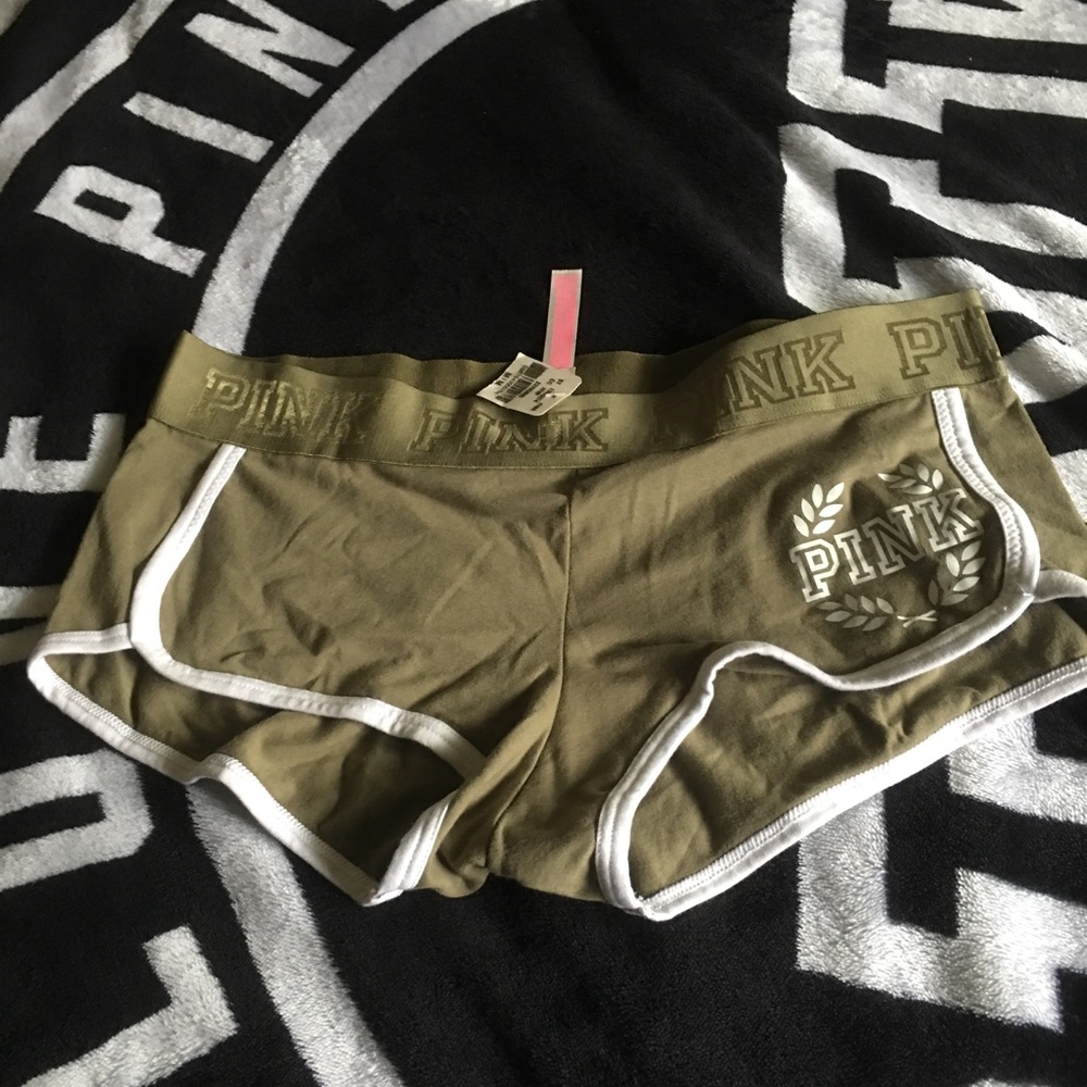 Vs pink olive green panties