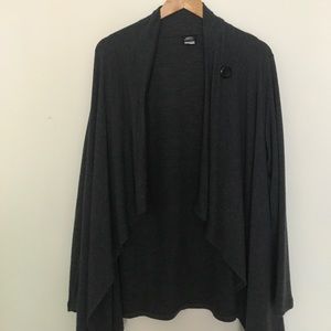 Bobeau One Button cardigan (petite)