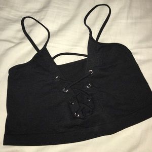 Never worn black bralette