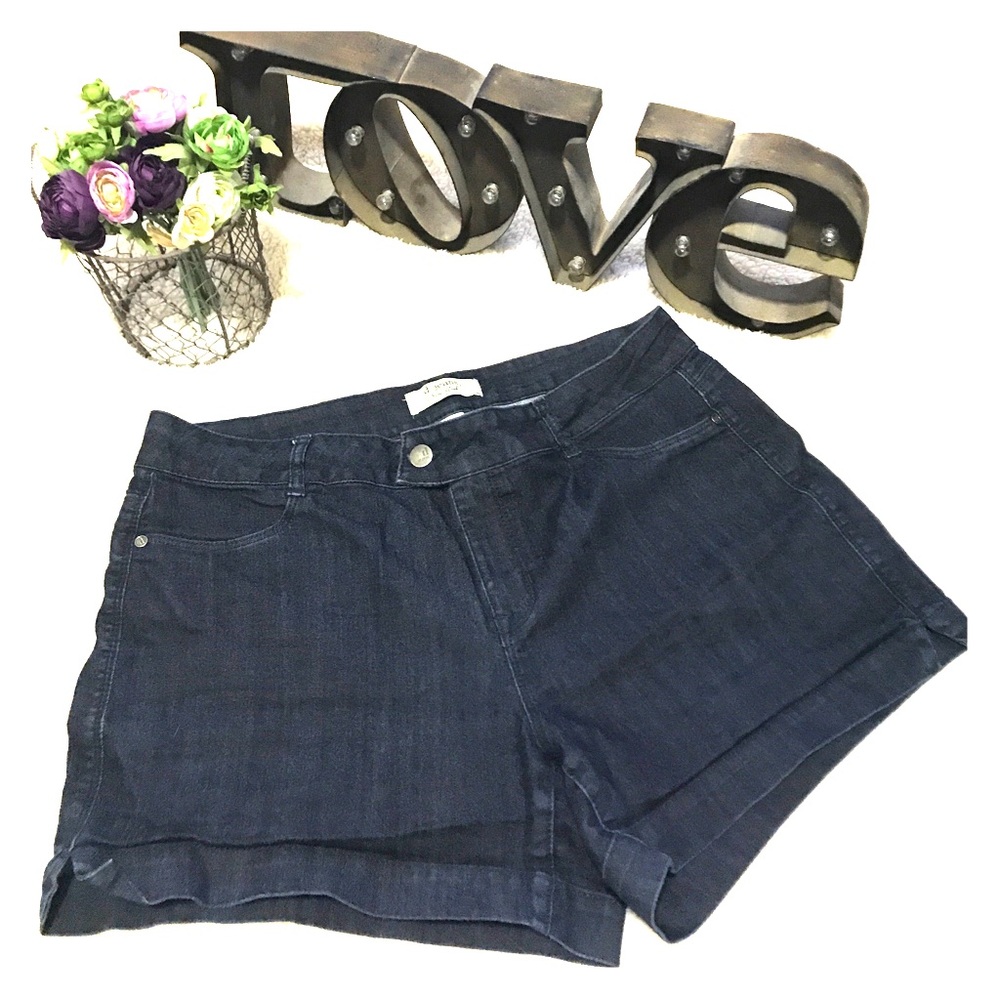 Denim shorts