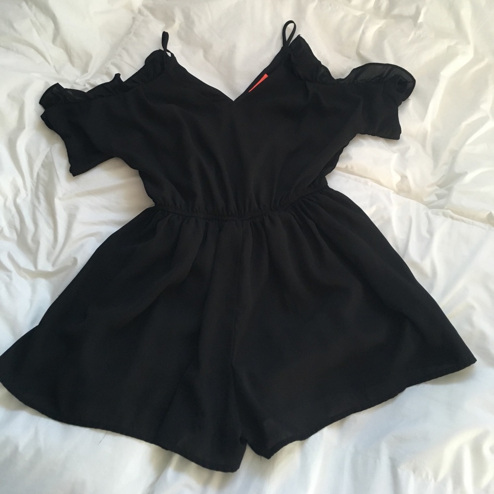 Cute black romper! Size Small!