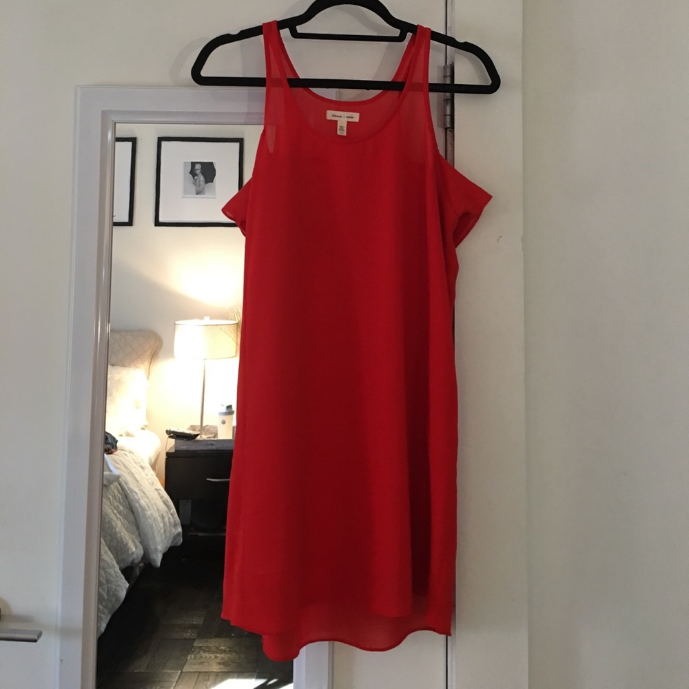 Silence + Noise Red Dress