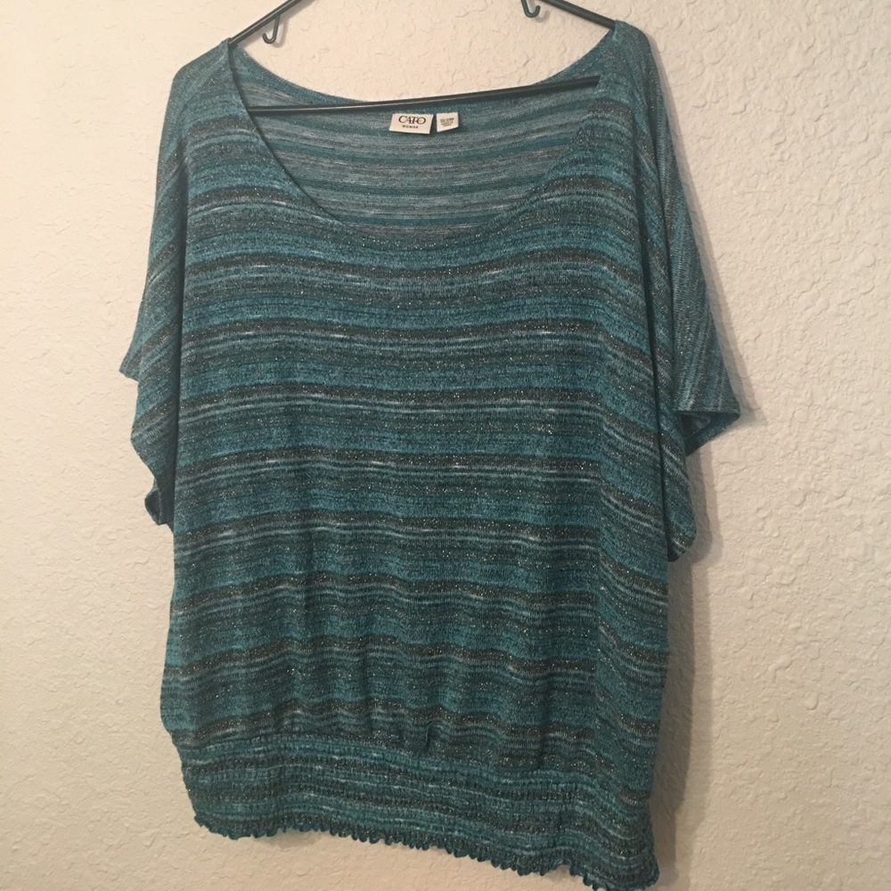 Dolman sleeve blouse