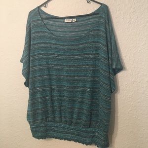 Dolman sleeve blouse